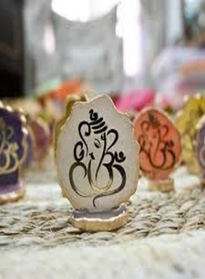 IRIKA 13-in-1 Mantra Embossed Gold Metallic Stickers - A4 Size (Pack of 2) | Premium Resin Art & Craft Decorative Stickers - Image 3